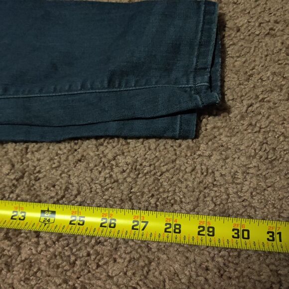 Judy Blue Skinny Fit Distressed Jeans Dark Wash Size 15/32 34x30 - Picture 7 of 10